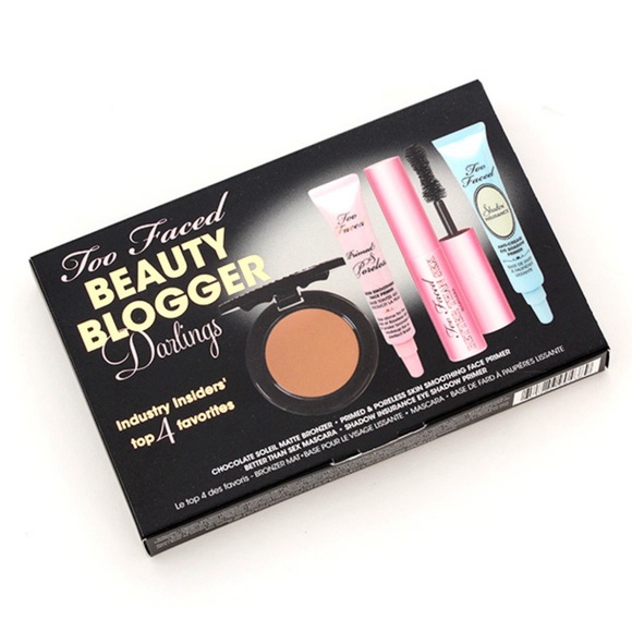 Too Faced Beauty Blogger Darlings Top 4 Favorites Beauty Kit NIB - Picture 2 of 6